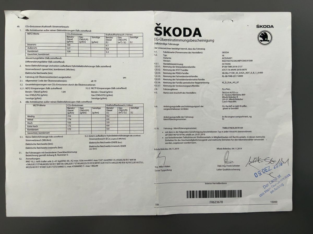 Skoda Octavia d'occasion