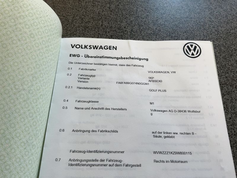 Volkswagen Golf V Plus 1.6 Comfortline 2008 – снимка 21