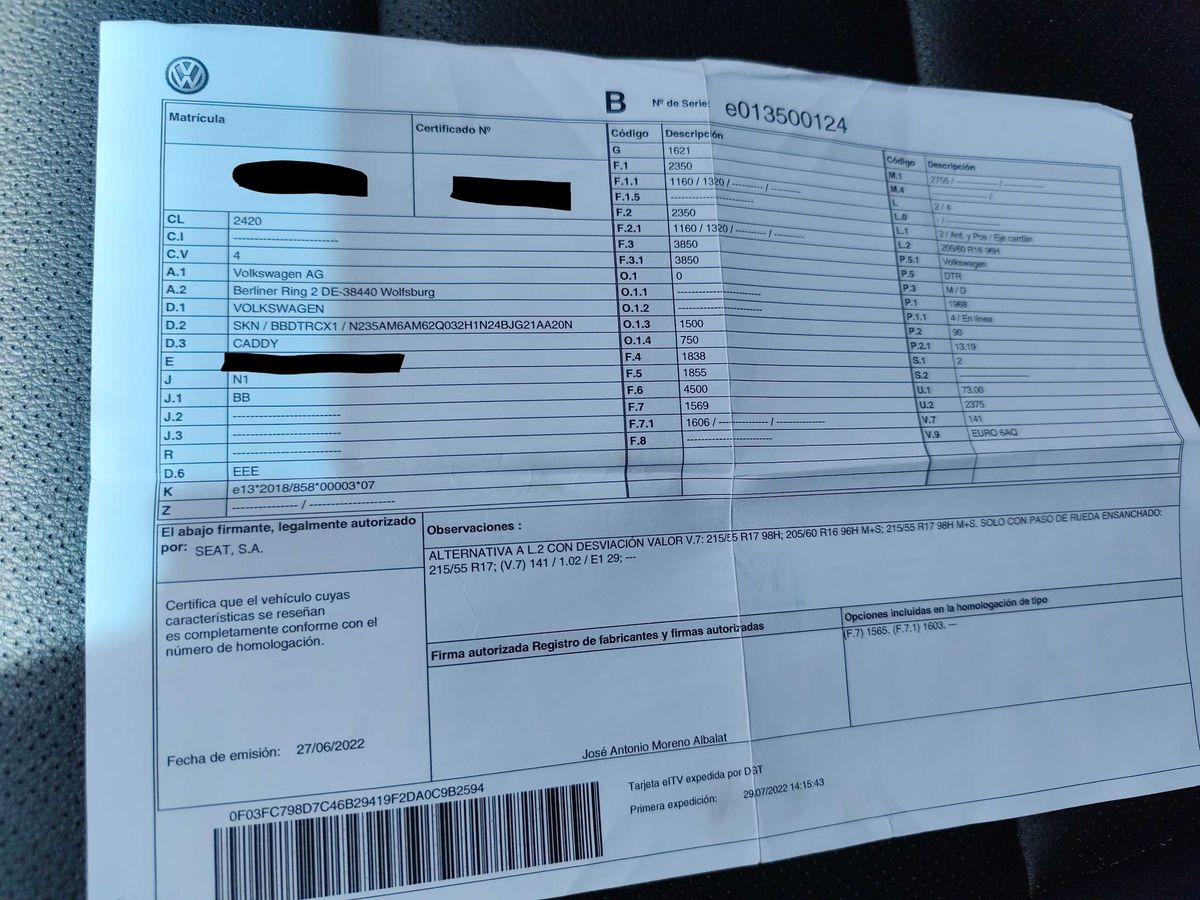 Volkswagen Caddy 2.0 TDI 4Motion