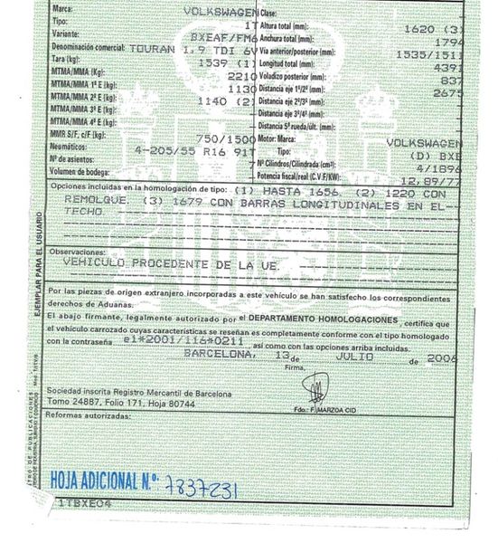 Volkswagen Touran 1.9 TDI Goal — zdjęcie 16