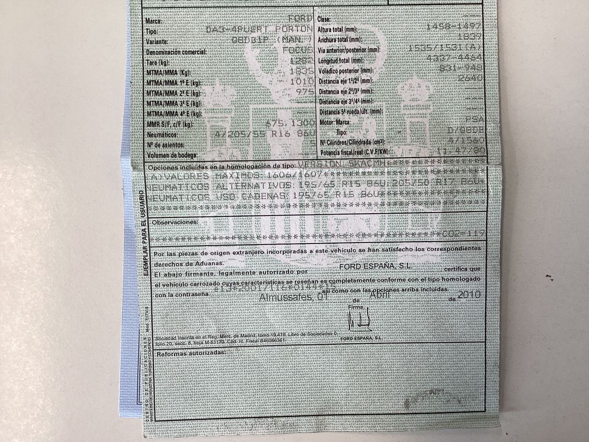 Ford Focus 1.6 TDCi Trend