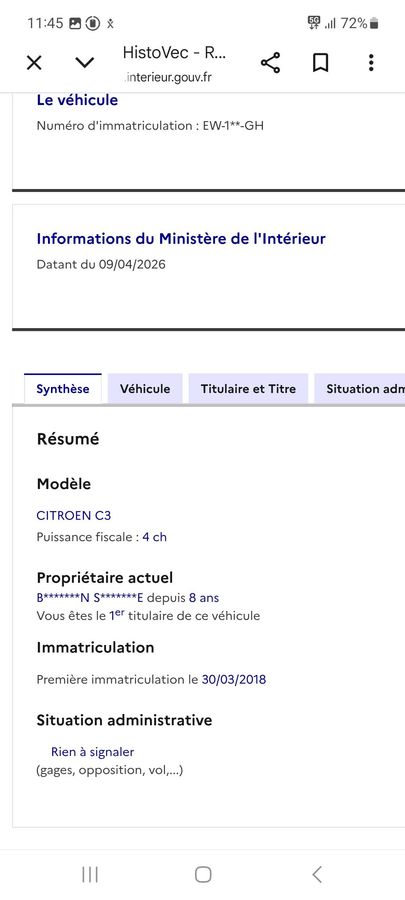 Citroen C3 d'occasion