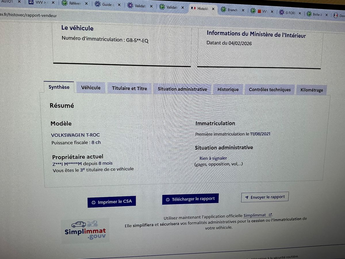 Volkswagen T-Roc d'occasion