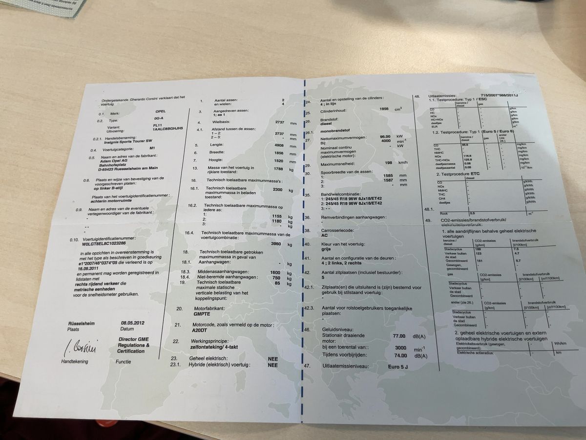 Opel Insignia Sports Tourer 2.0 CDTI Innovation