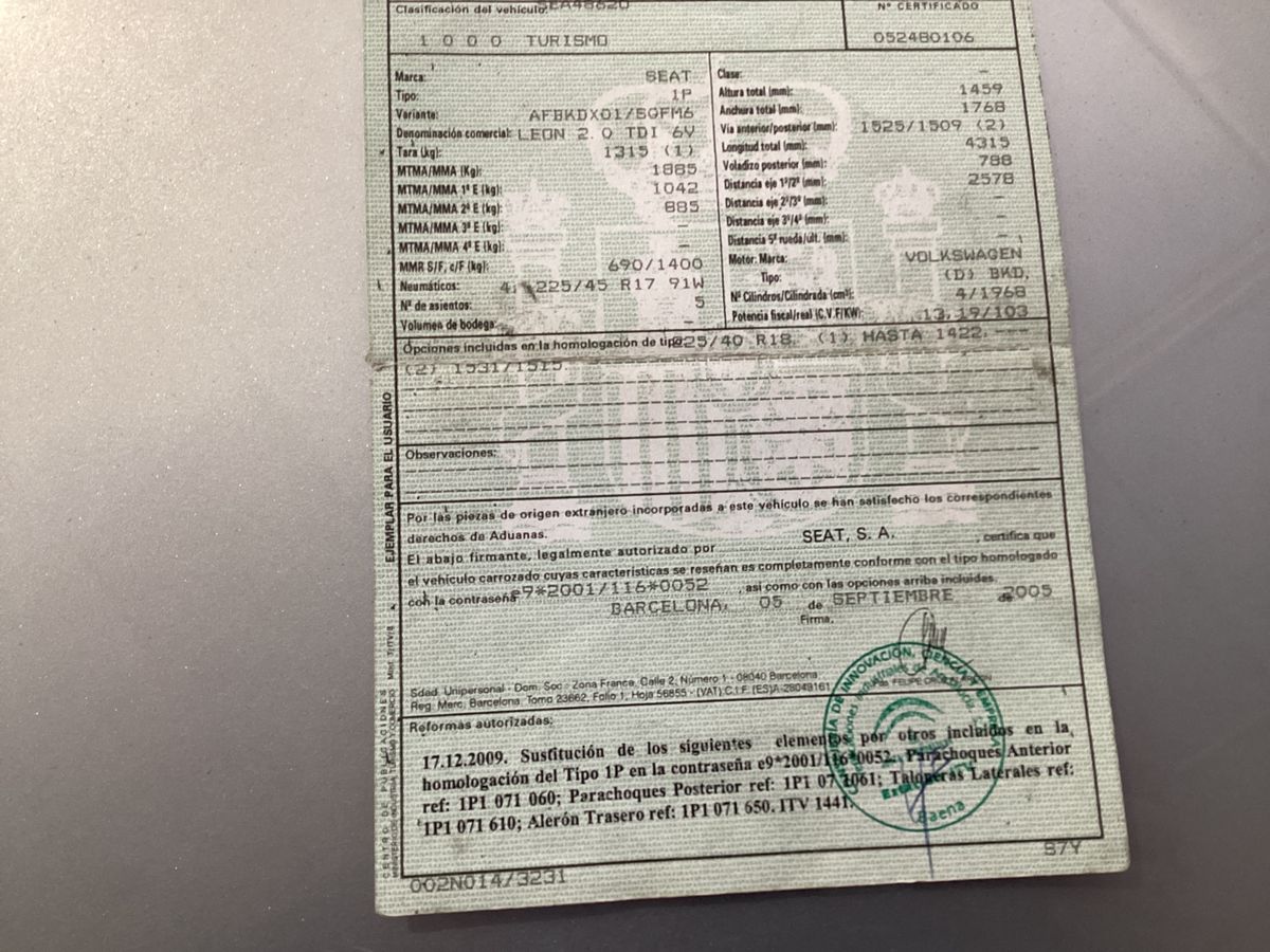 Seat Leon 2.0 TDI Stylance / Style