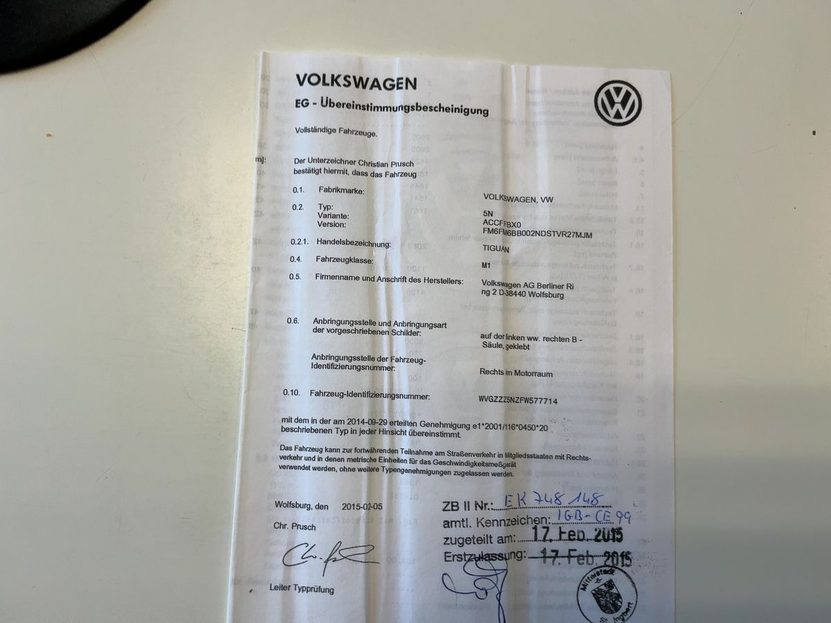 Volkswagen Tiguan d'occasion