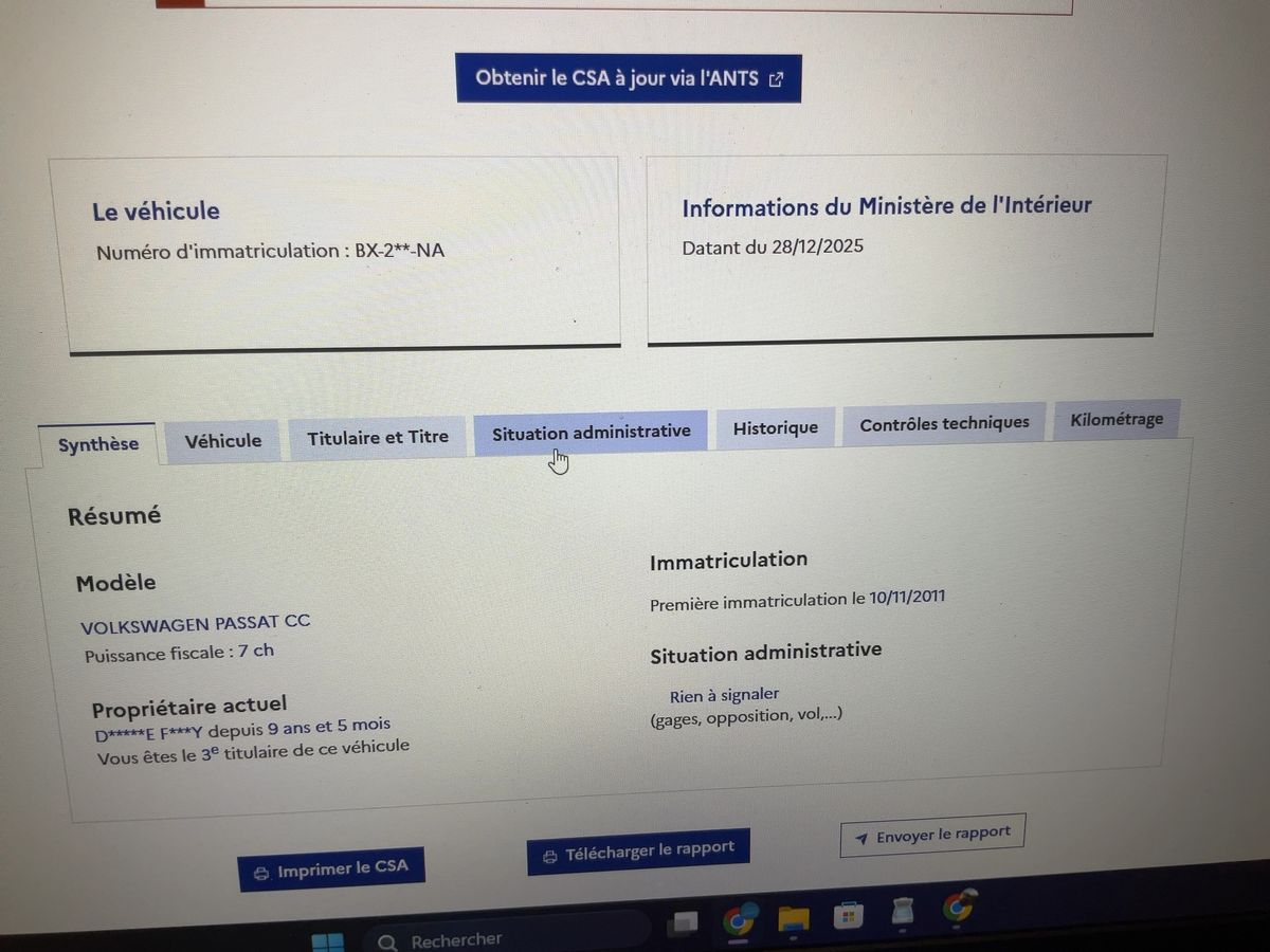 Volkswagen Passat d'occasion