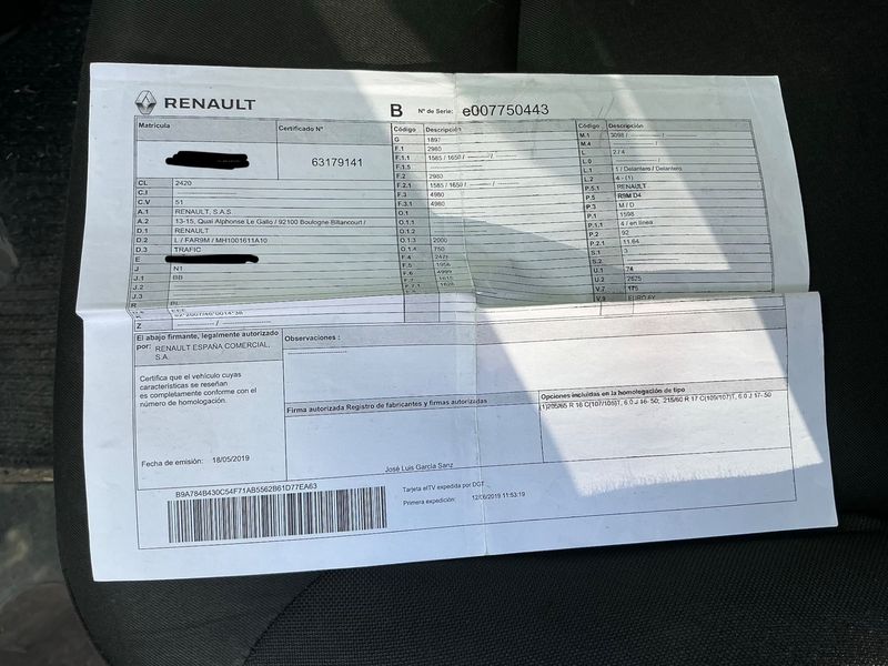 Renault Trafic 1.6 dCi Energy L1H2 2,9t — zdjęcie 16