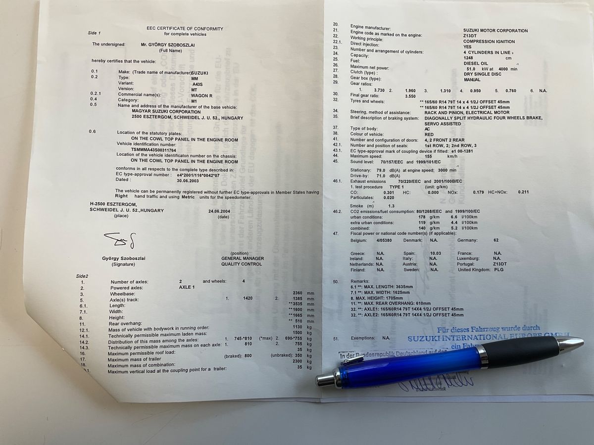 Suzuki Wagon d'occasion