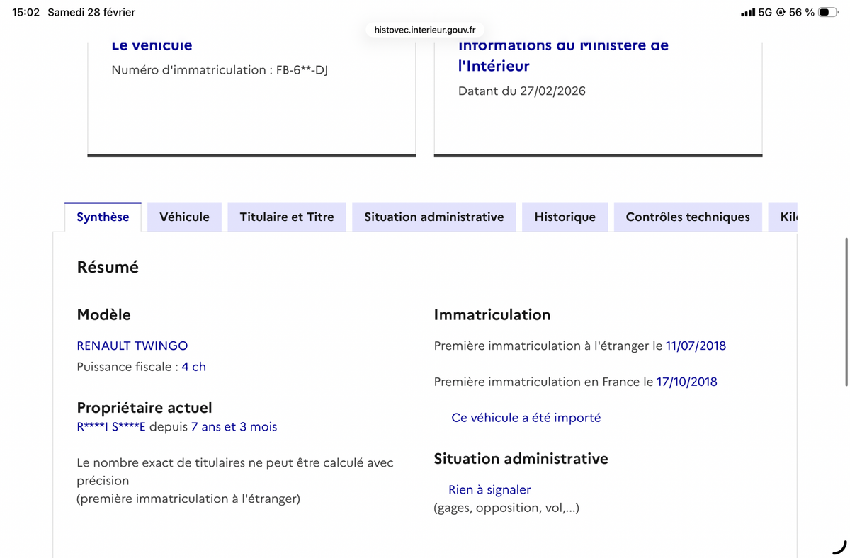 Renault Twingo d'occasion