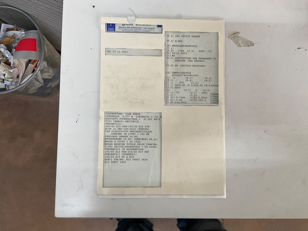 Ford B-Max 1.5 TDCi Business