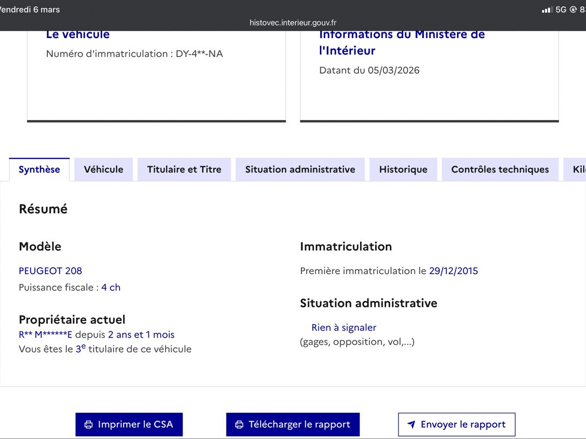 Peugeot 208 d'occasion