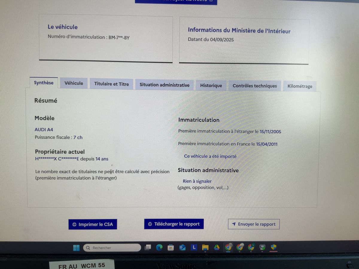 Audi A4 1.9 TDI