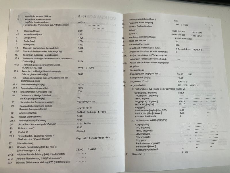 Volkswagen Caddy 1.6 TDI Trendline BlueMotion Tech — zdjęcie 16