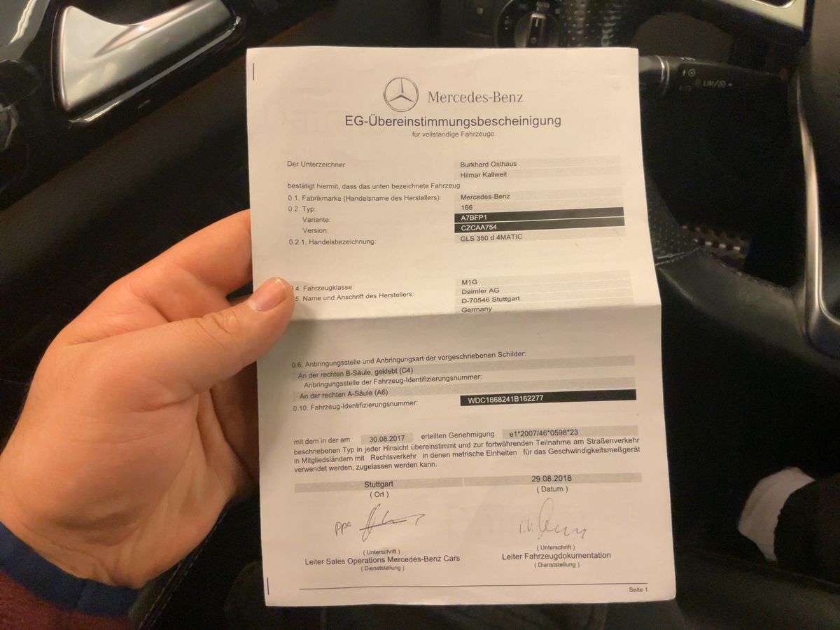 Mercedes-Benz GLS-Klasse d'occasion