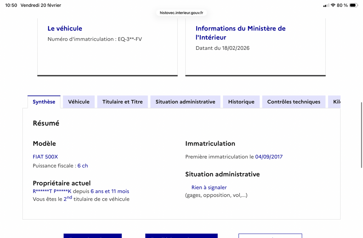 Fiat 500X d'occasion