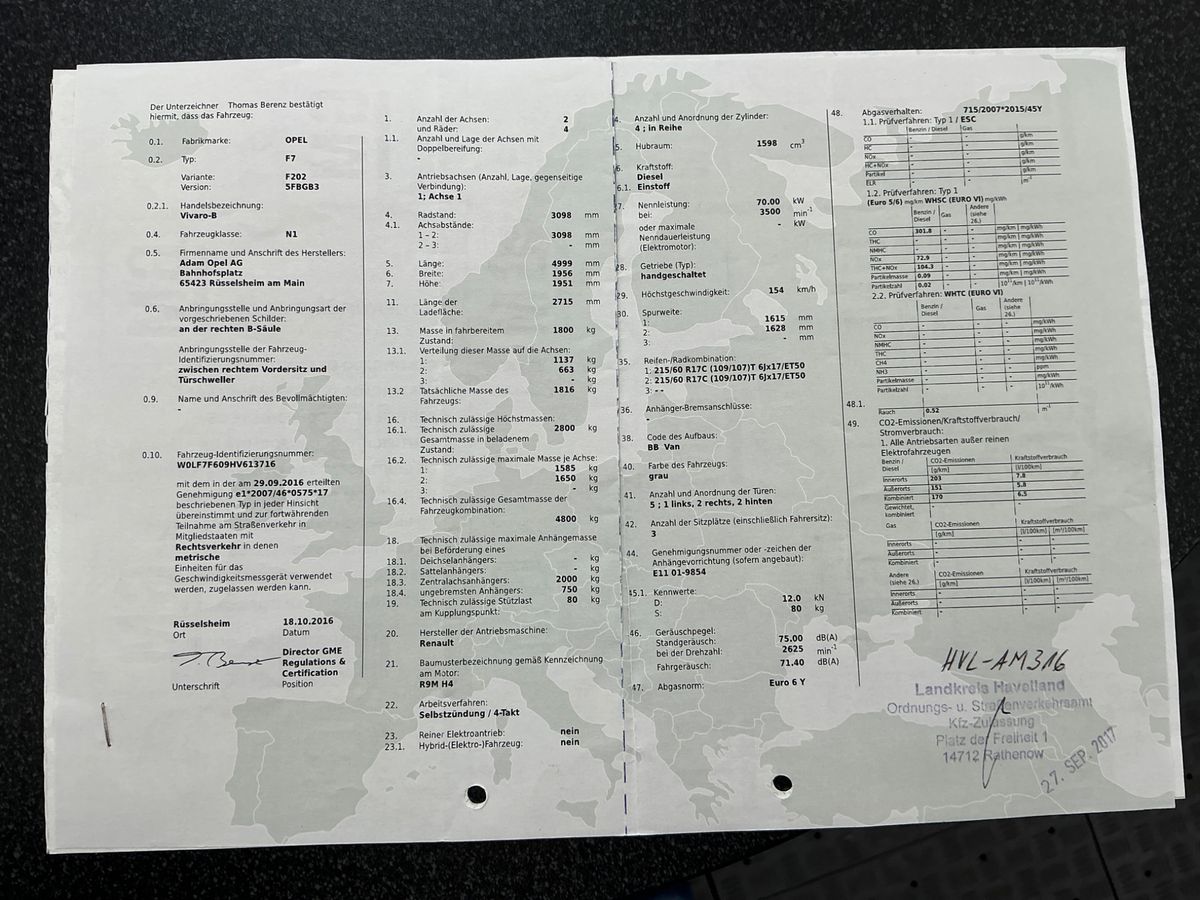 Opel Vivaro d'occasion