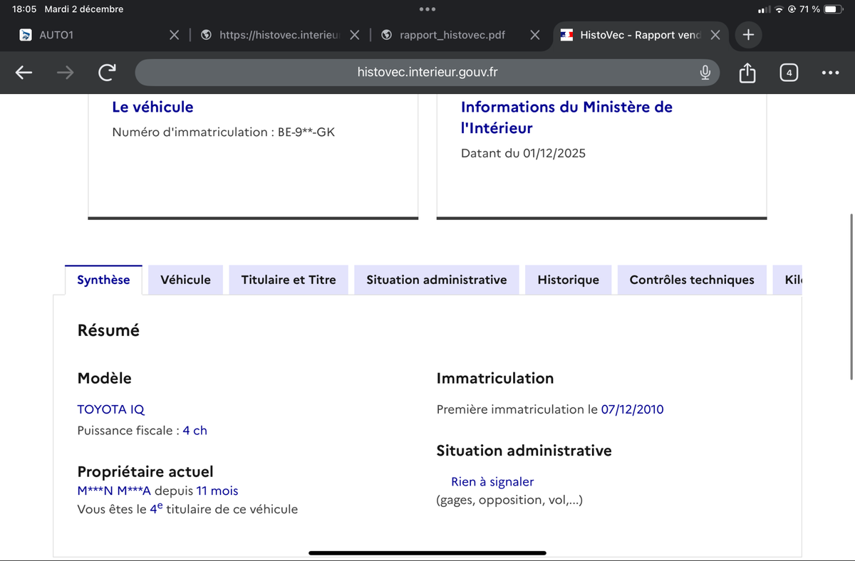 Toyota iQ 1.0 VVT-i Sol