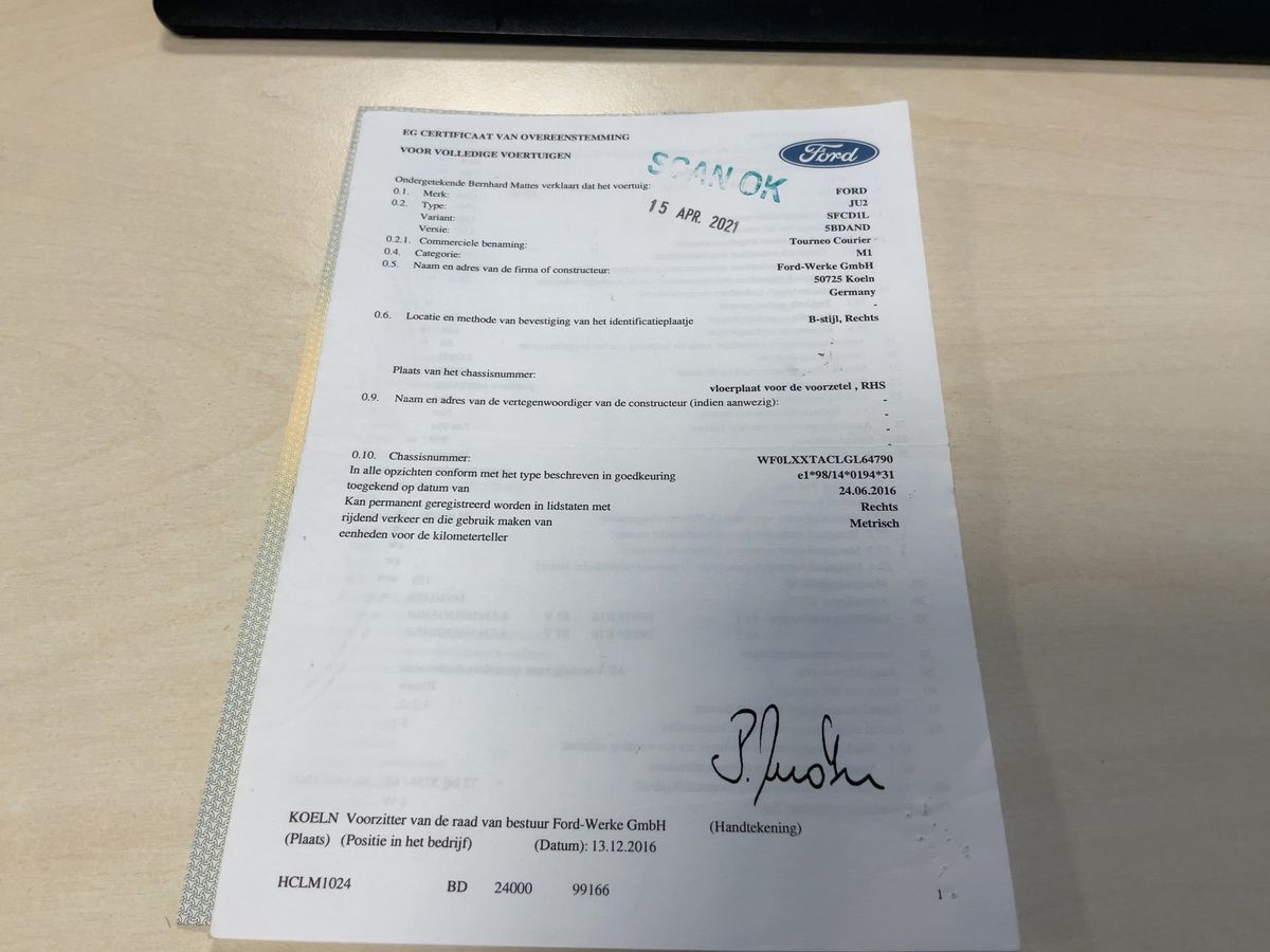 Ford Tourneo d'occasion