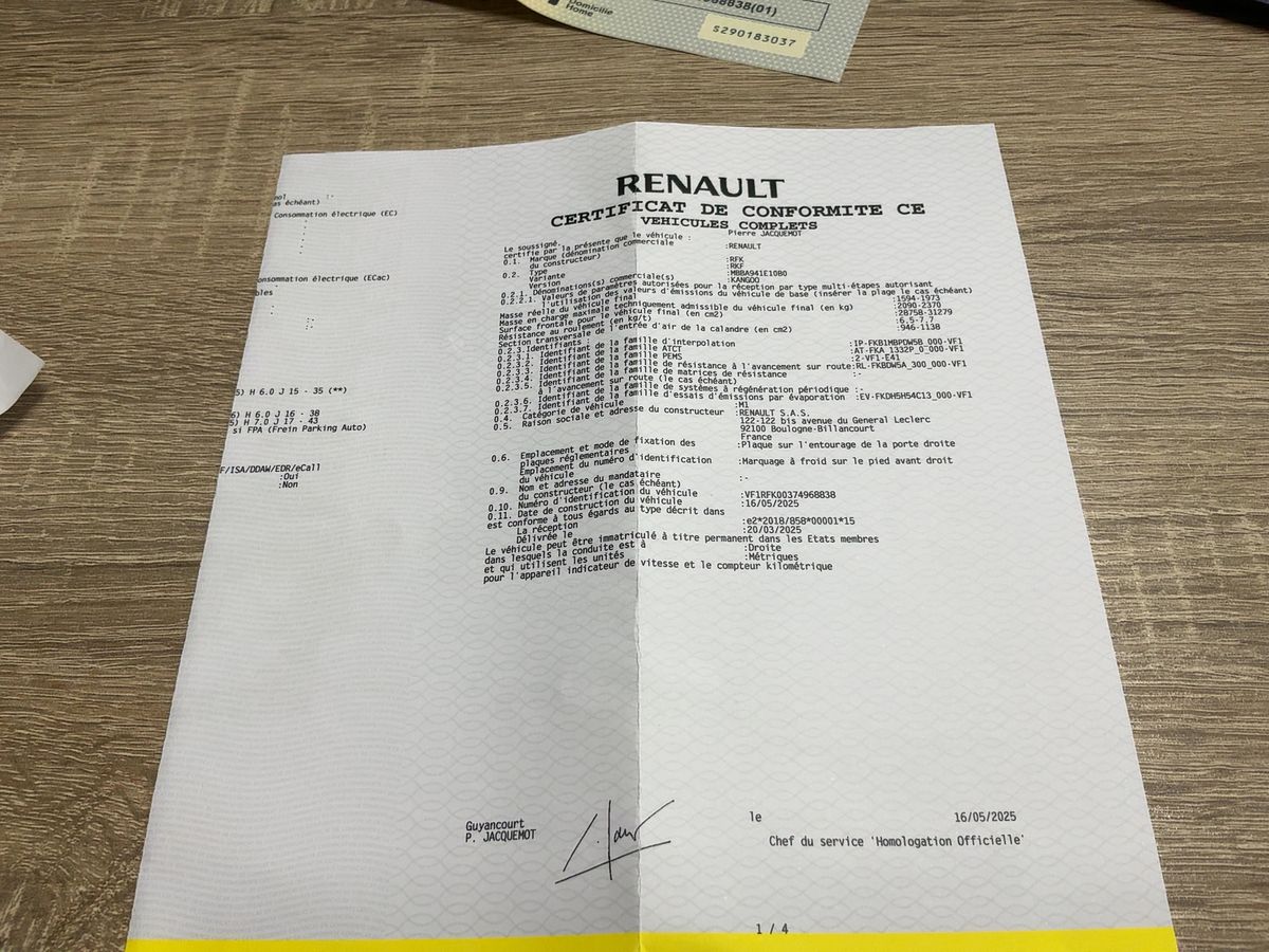 Renault Kangoo d'occasion