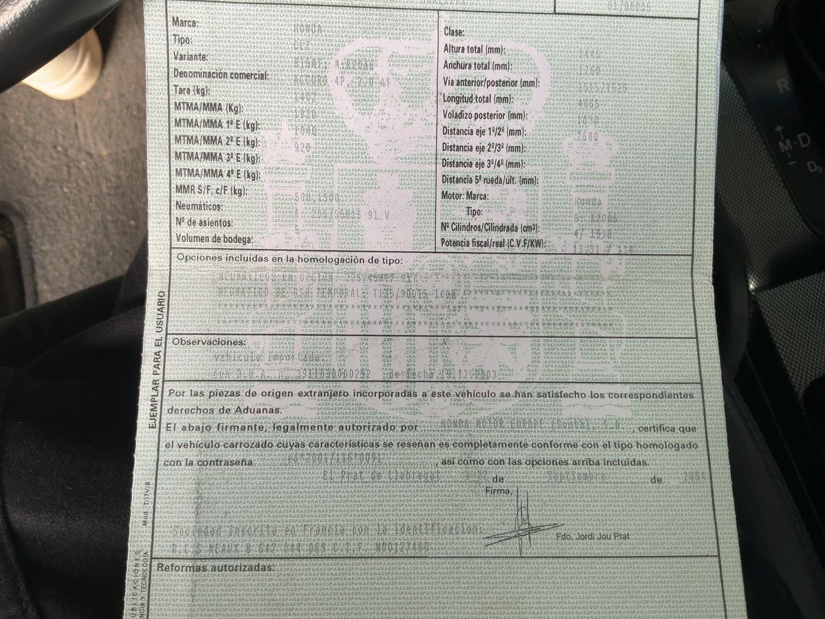 Honda Accord d'occasion