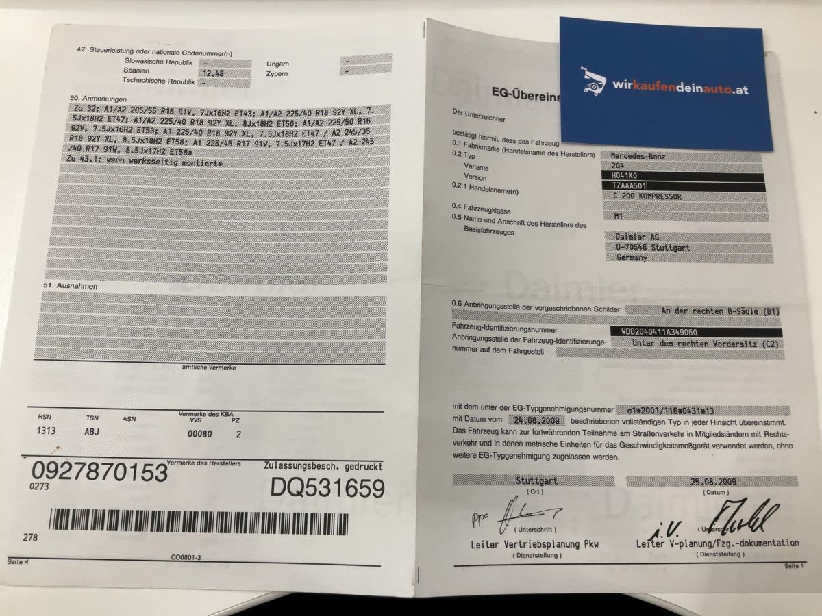 Mercedes-Benz C-Klasse d'occasion