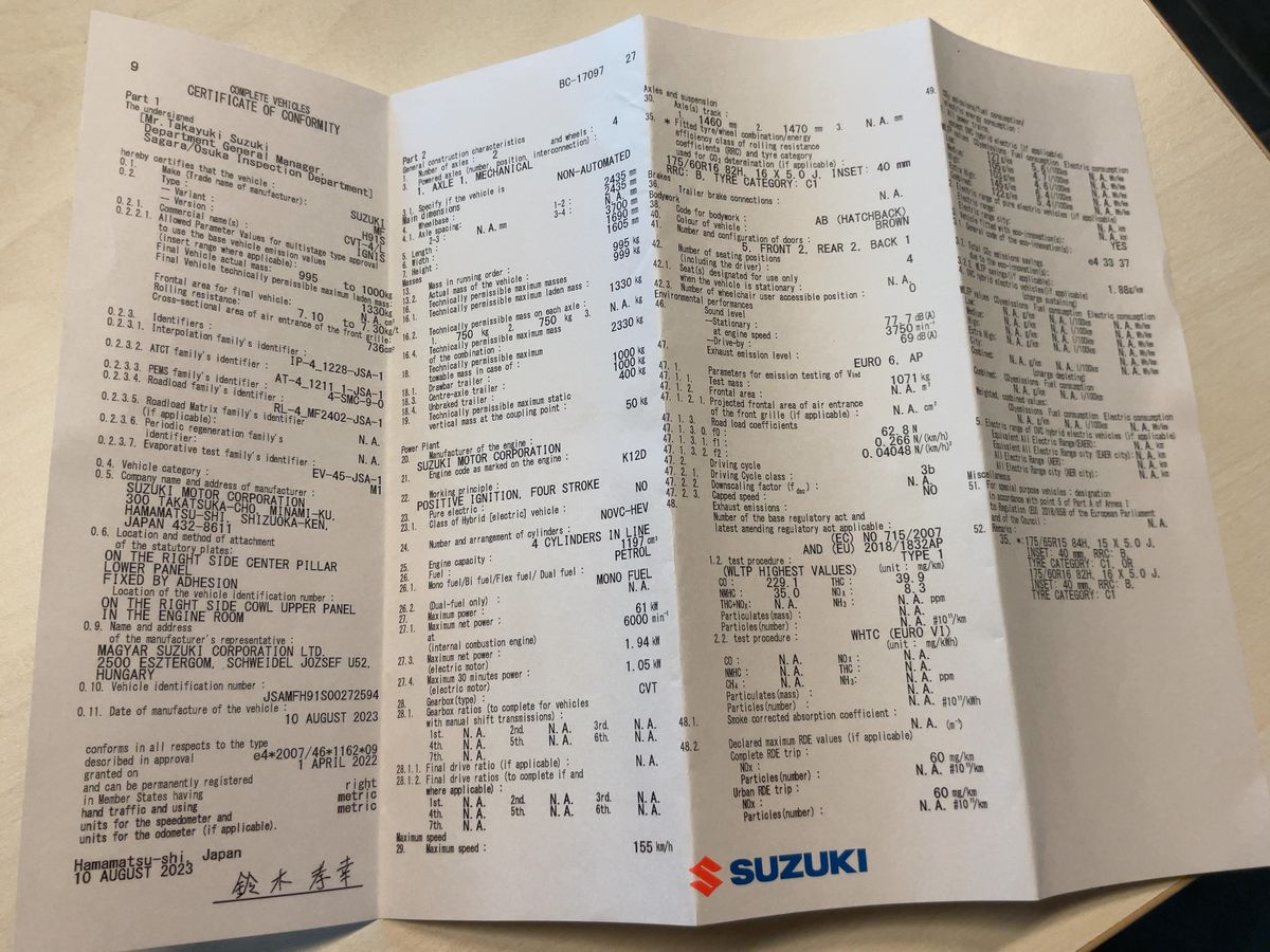 Suzuki Ignis d'occasion