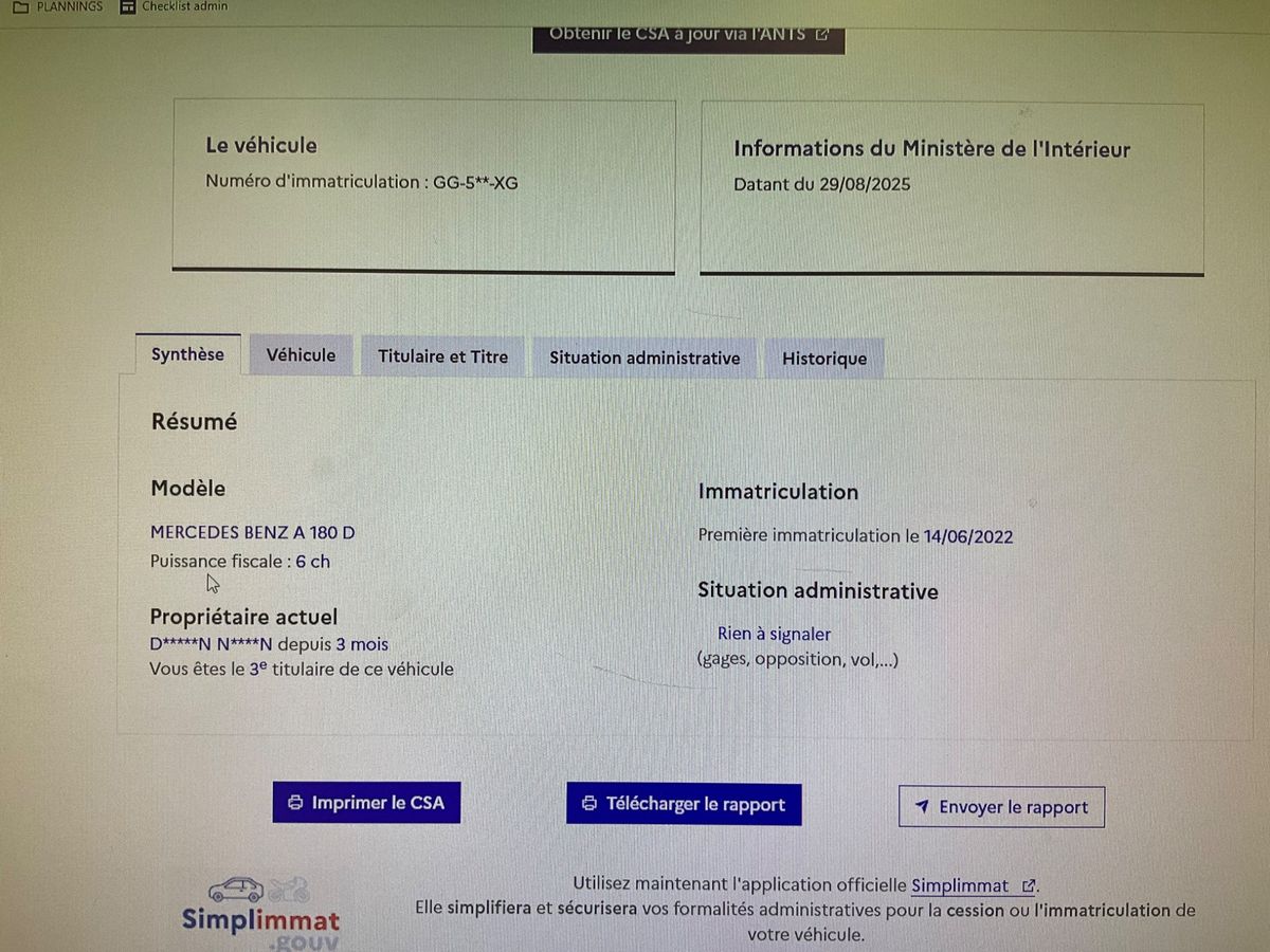 Mercedes-Benz A-Klasse d'occasion