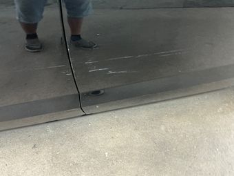 Rear door