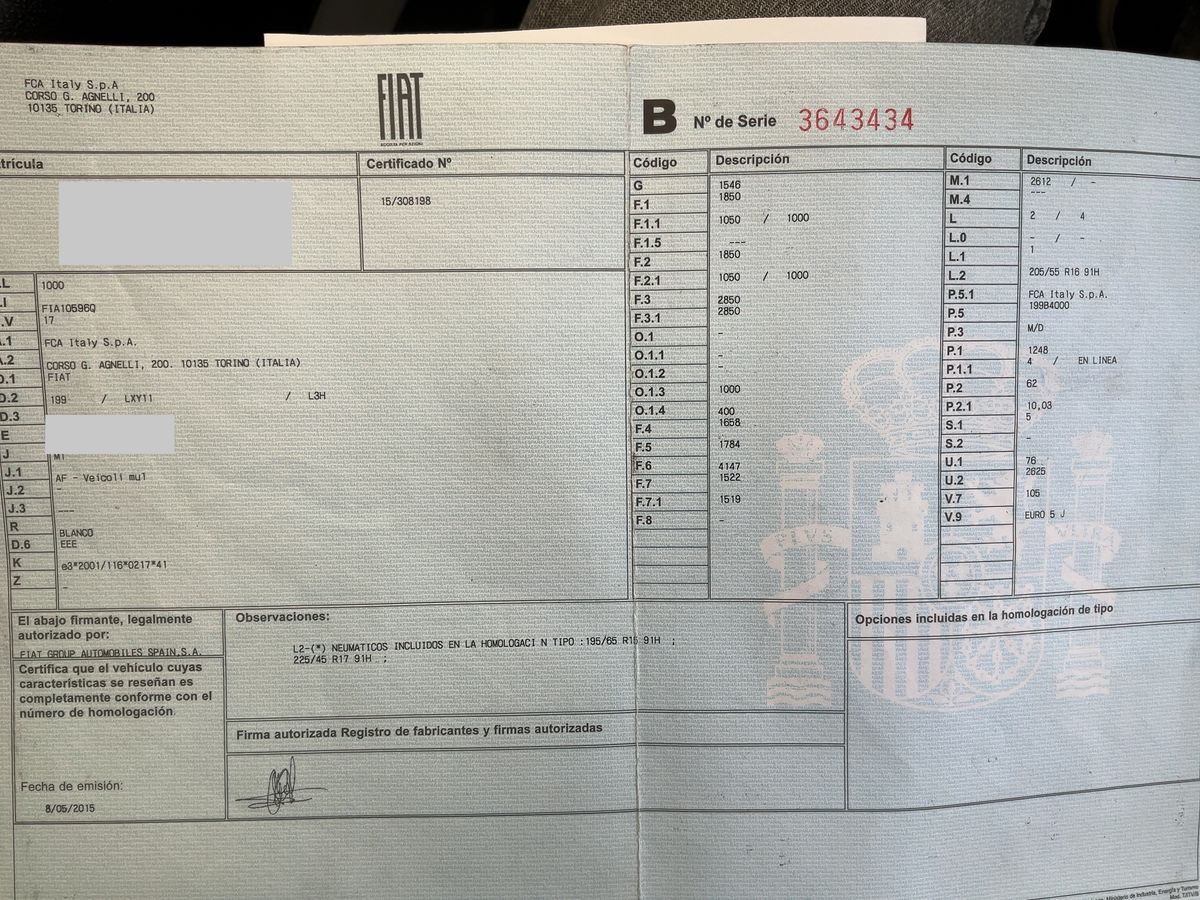 Fiat 500L d'occasion