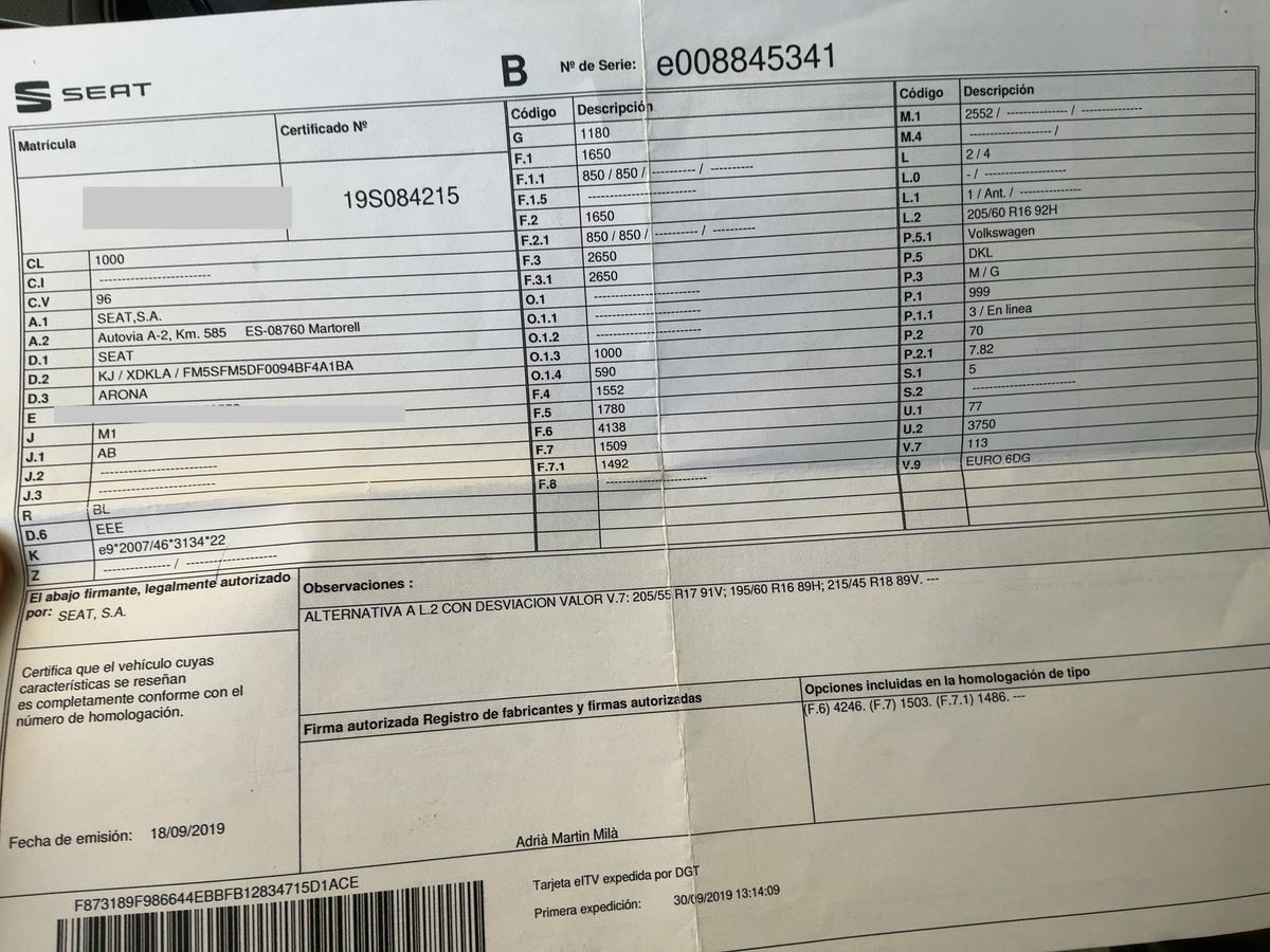 Seat Arona d'occasion