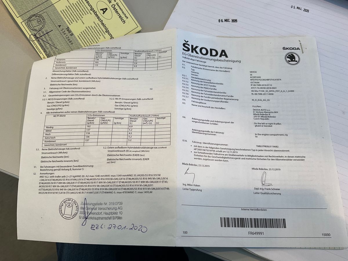 Skoda Octavia d'occasion