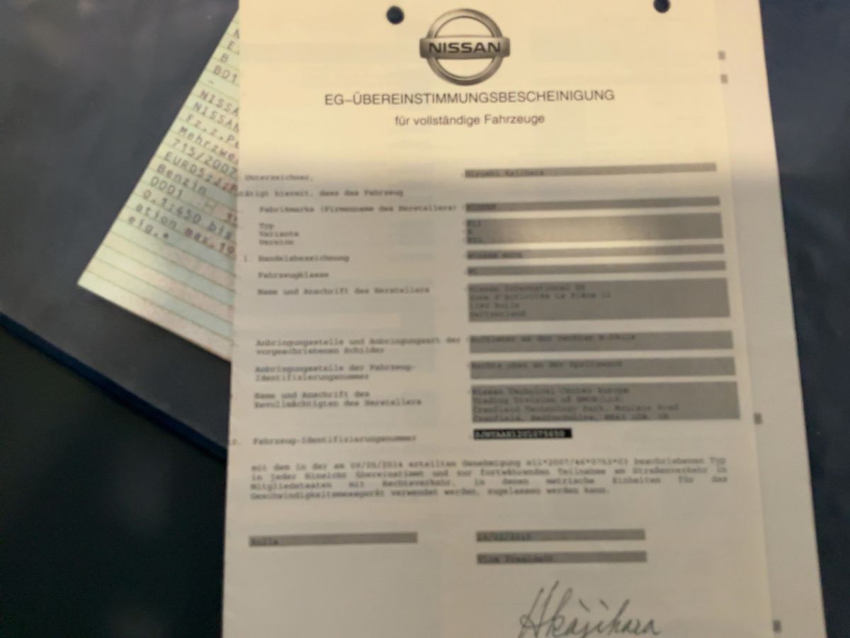 Nissan Note d'occasion