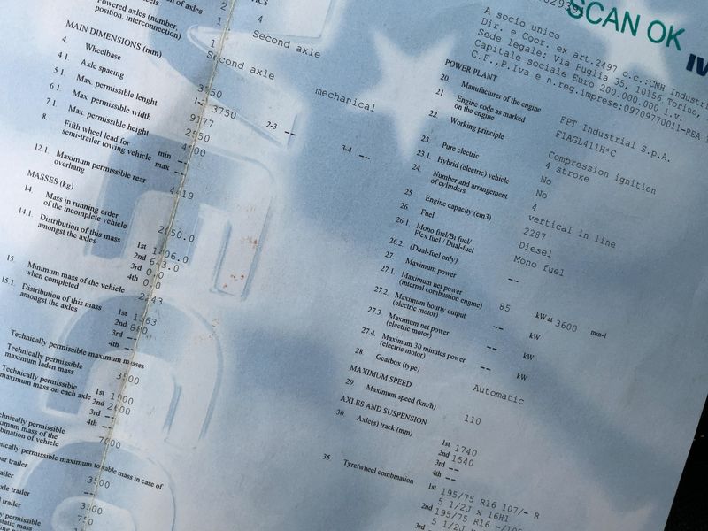 Iveco Daily 2.3 Diesel Einzelkabine 35 C Radstand 3750 — zdjęcie 16