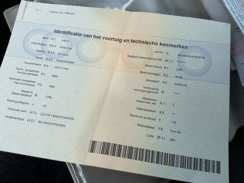 Iveco Daily 2.3 Diesel Einzelkabine 35 C Radstand 3750 — zdjęcie 15