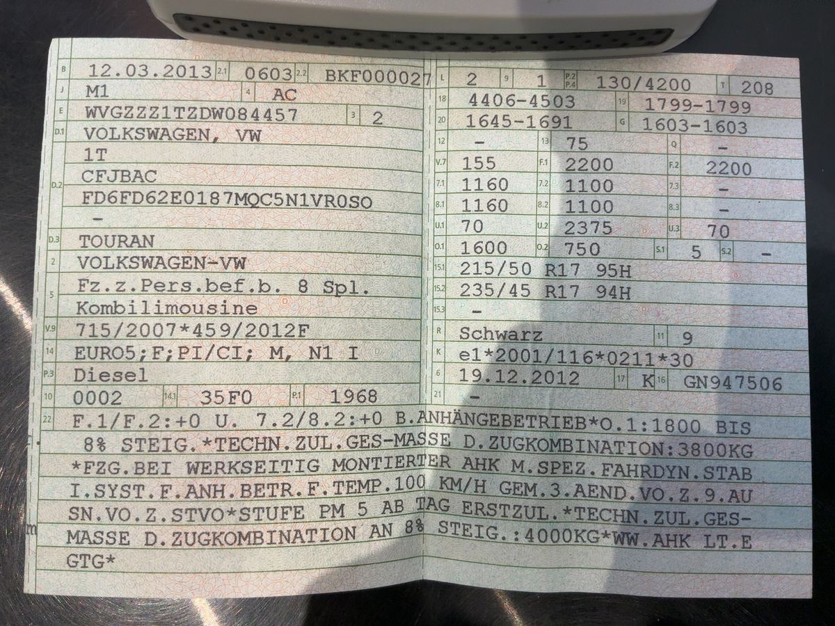 Volkswagen Touran 2.0 TDI CrossTouran