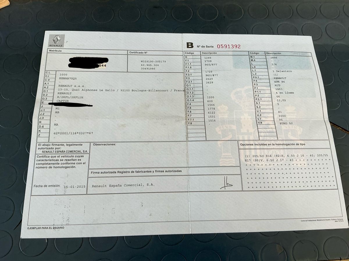 Renault Captur 1.5 dCi Energy Intens