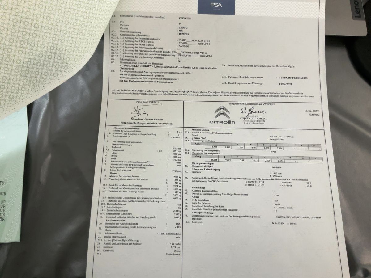 Citroen Jumper d'occasion