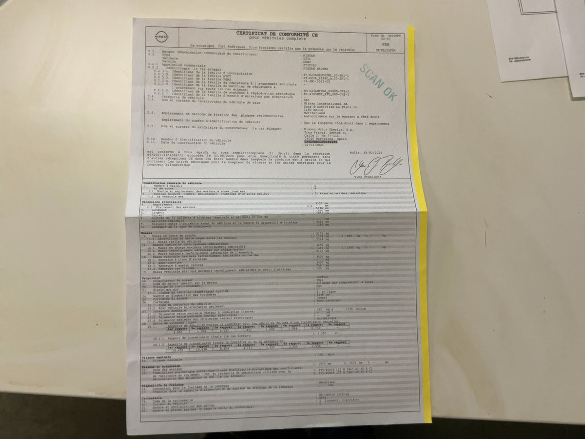 Nissan Navara d'occasion