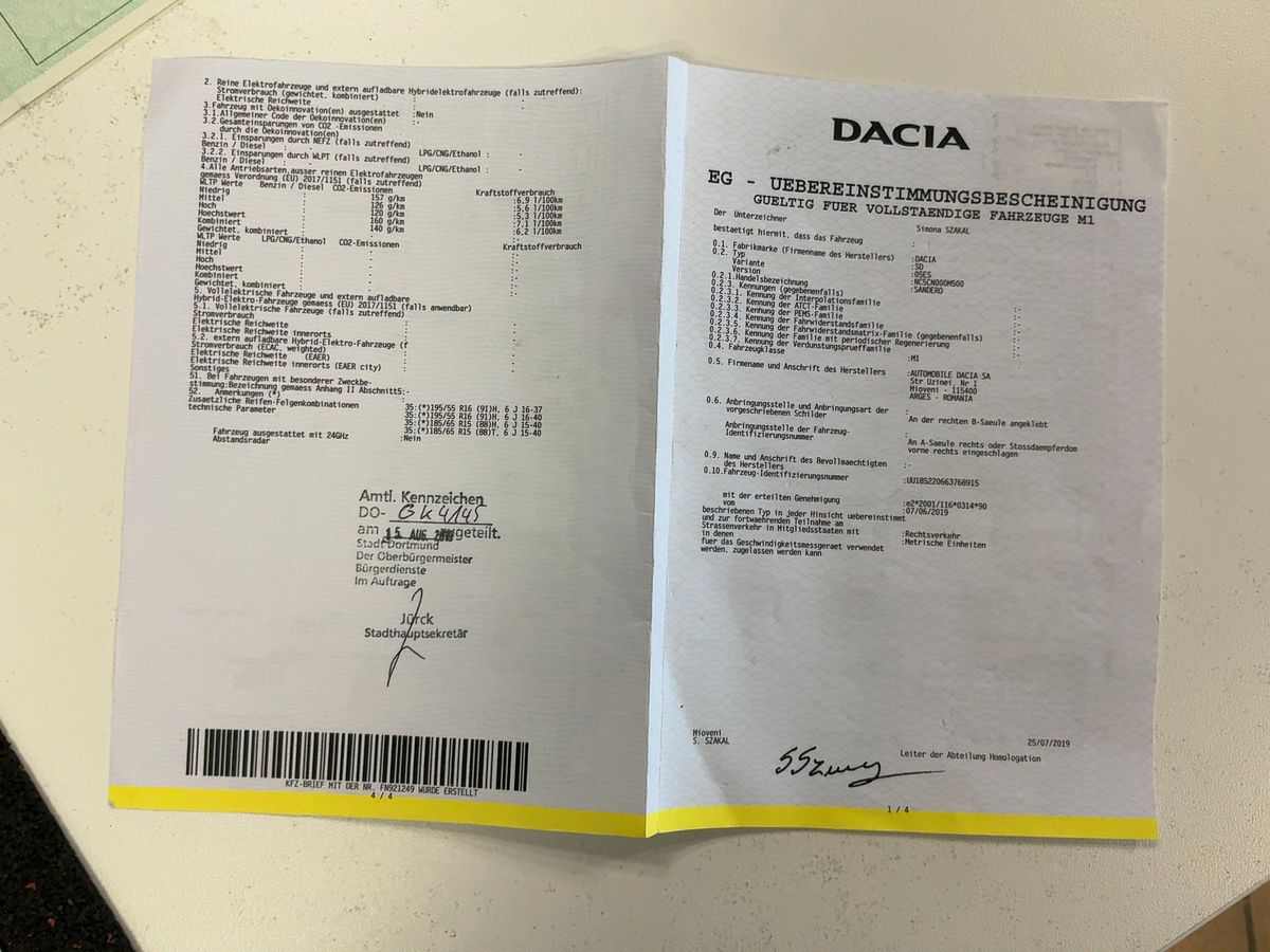 Dacia Sandero d'occasion