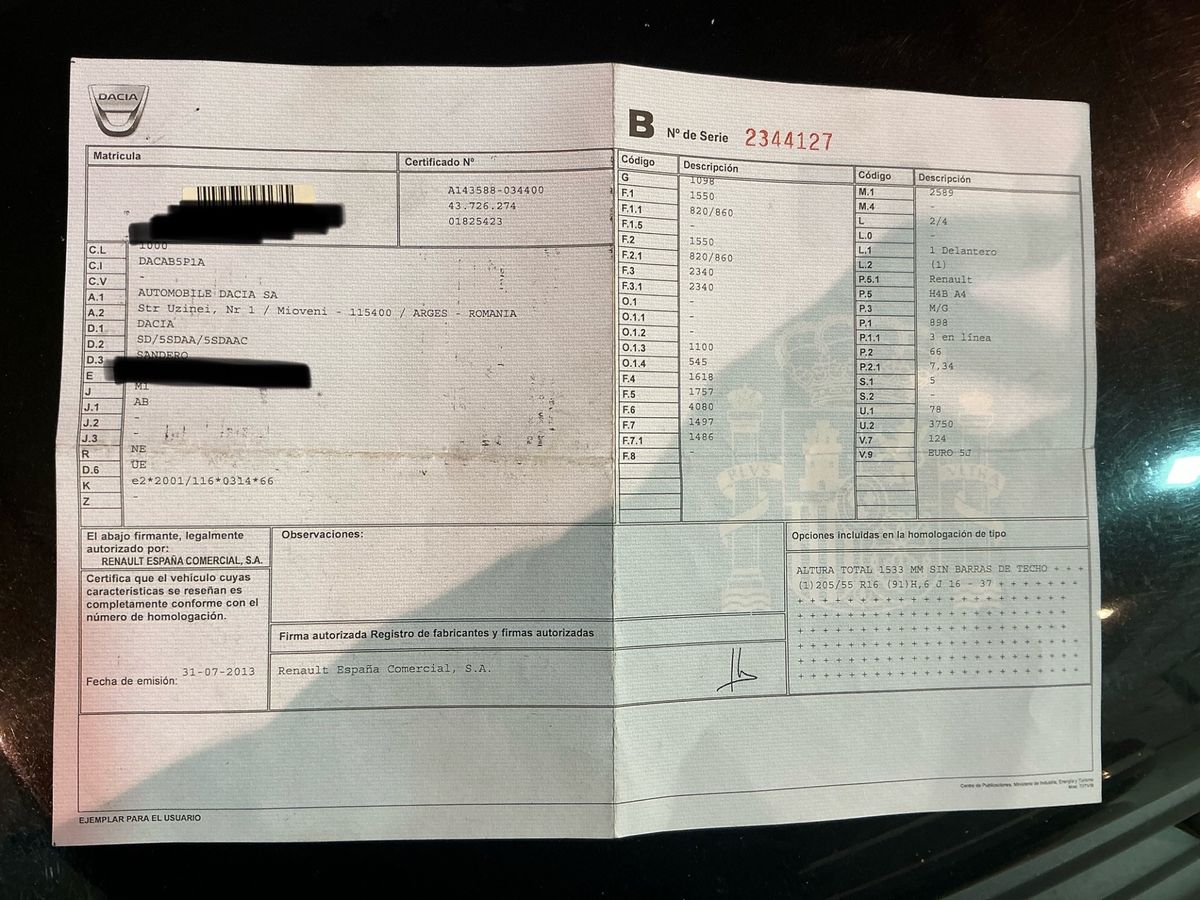 Dacia Sandero d'occasion