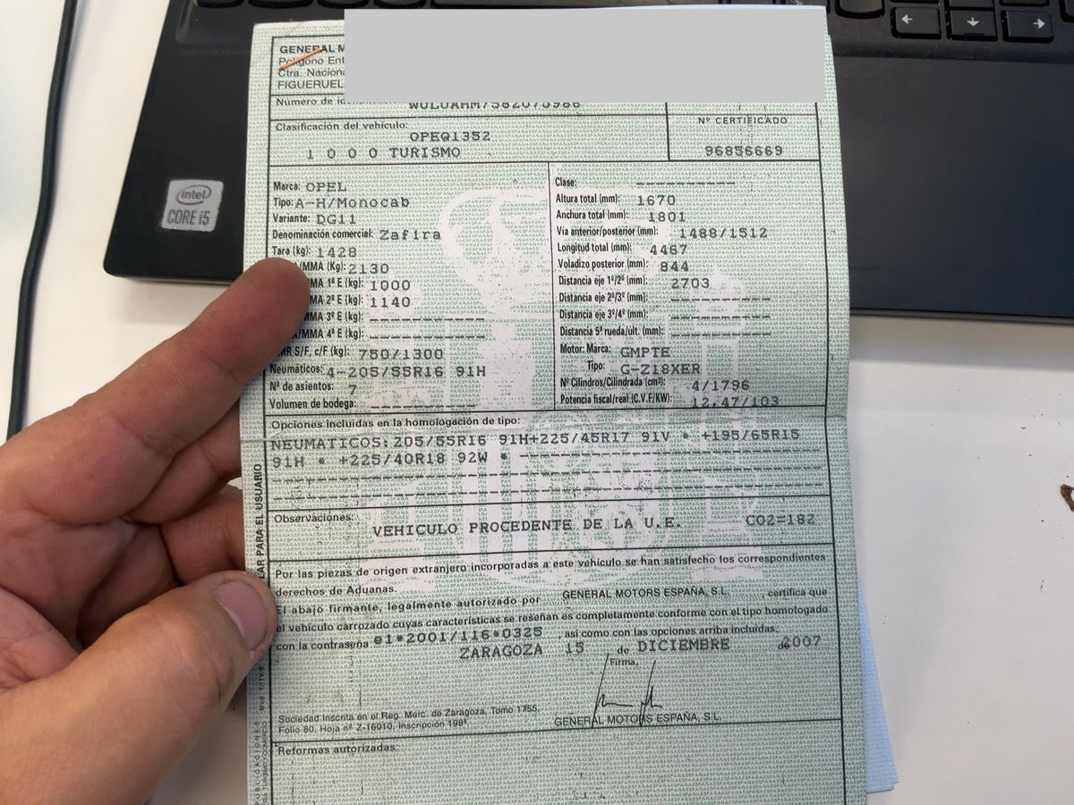 Opel Zafira d'occasion