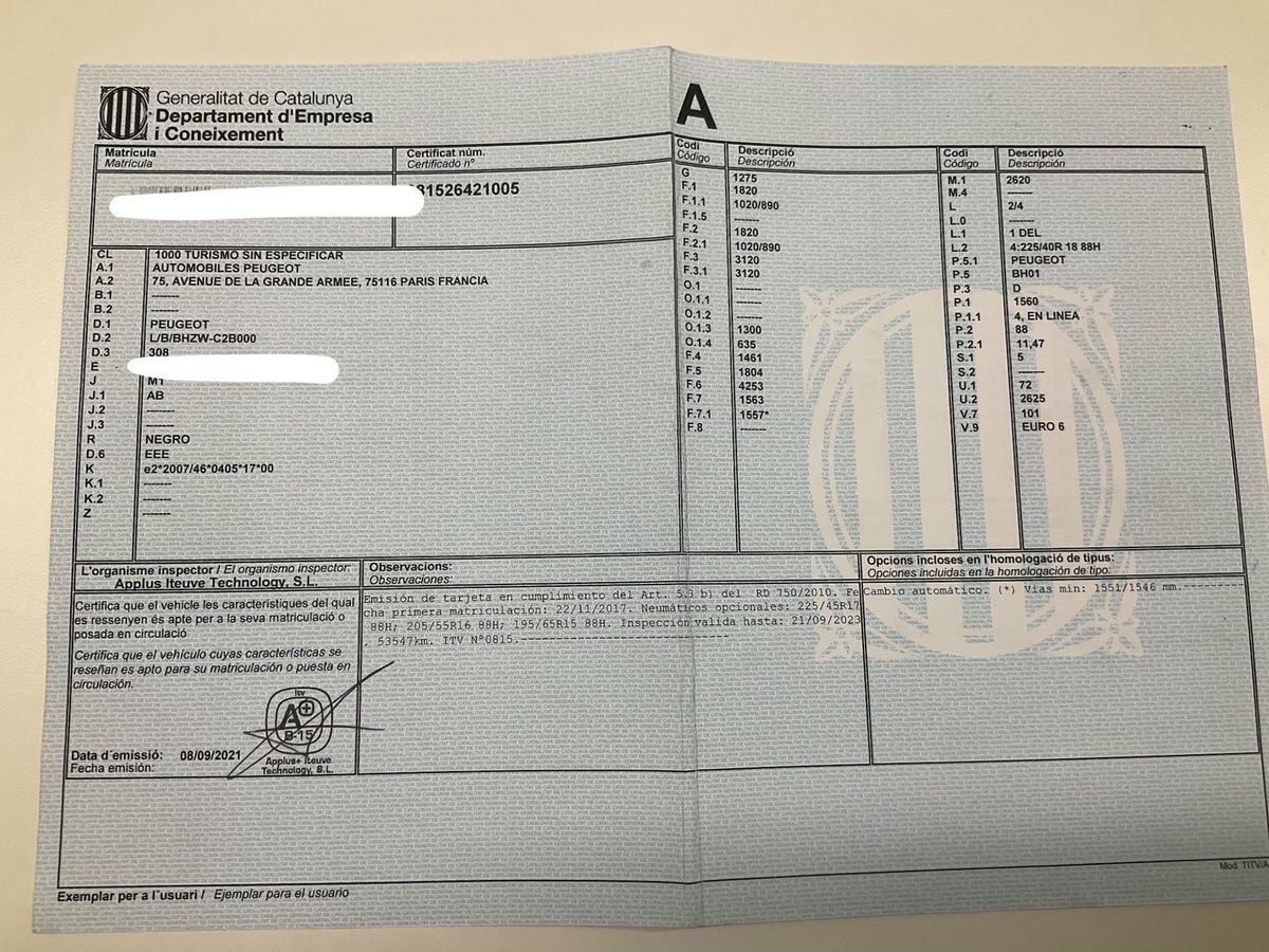 Peugeot 308 d'occasion