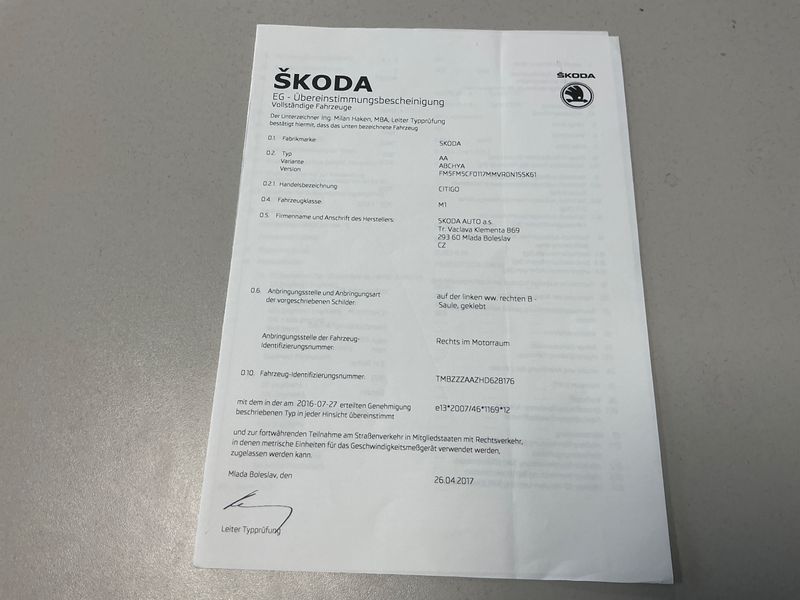 Skoda Citigo 1.0 MPI Fun — zdjęcie 16