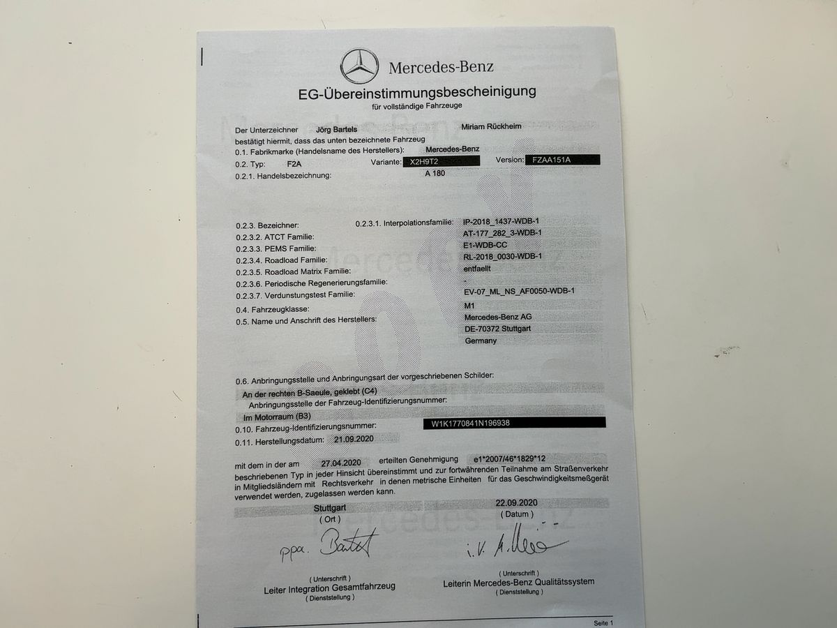 Mercedes-Benz A-Klasse d'occasion