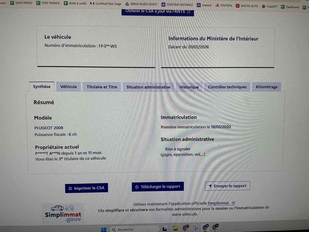 Peugeot 2008 d'occasion