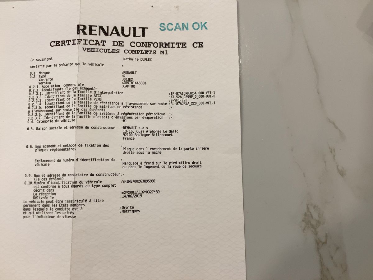 Renault Captur d'occasion