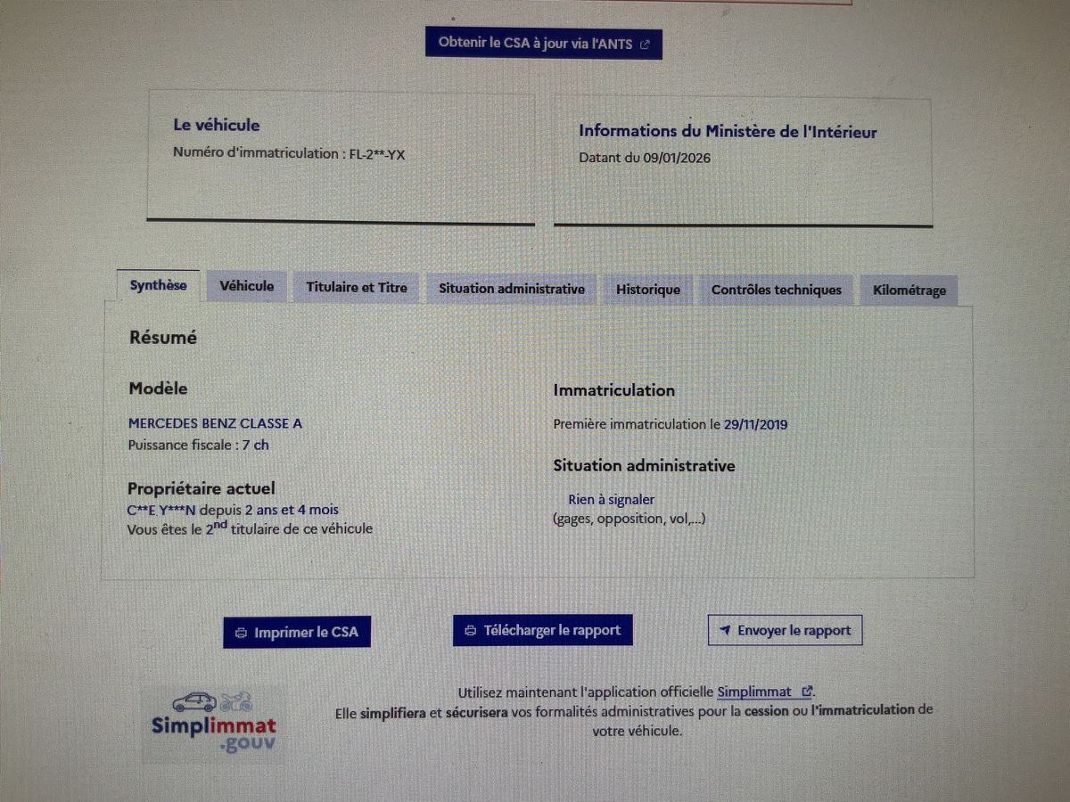 Mercedes-Benz A-Klasse d'occasion