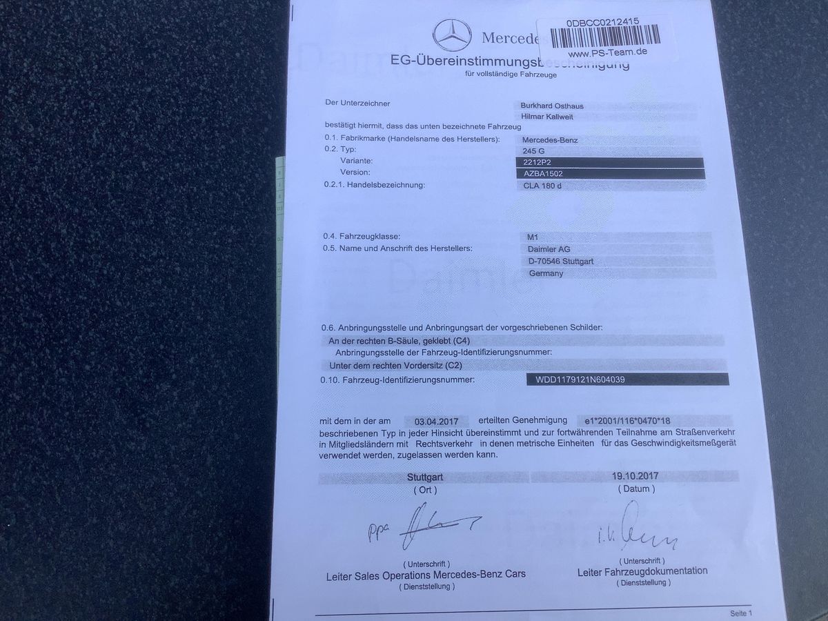 Mercedes-Benz CLA-Klasse d'occasion
