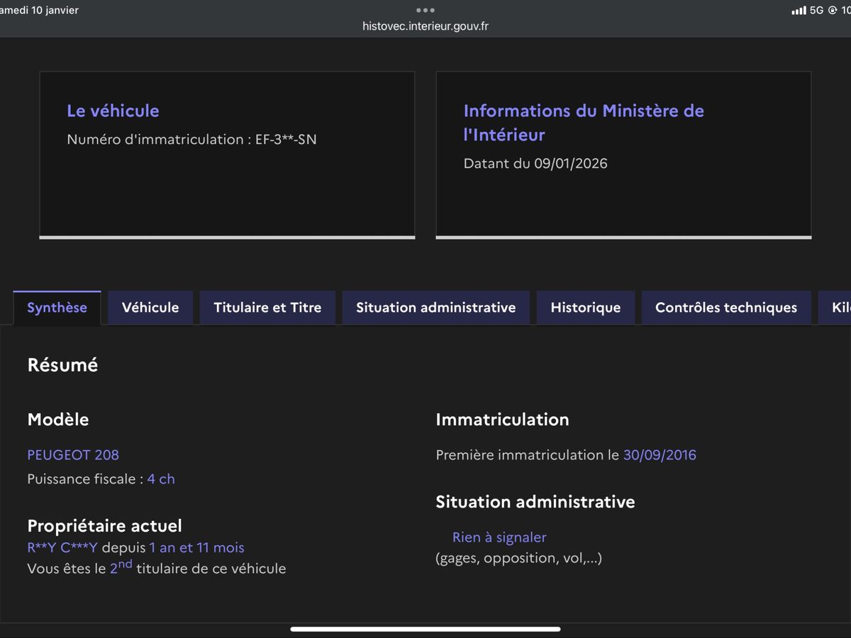 Peugeot 208 d'occasion